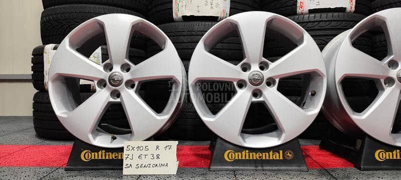 Aluminijumske felne  17" 5 x 105