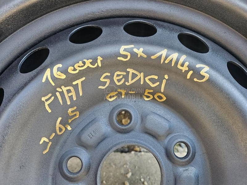 Čelične felne SENZORI 16" 5 x 114.3