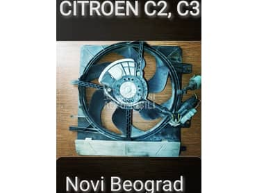 Ventilator hladnjaka za Citroen C2