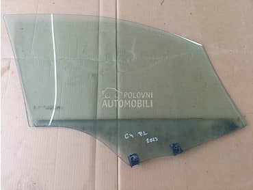 staklo prednjih levih vrata za Citroen C4 od 2010. do 2018. god.