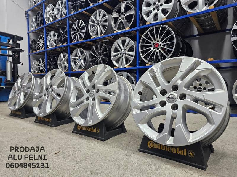 Aluminijumske felne OPEL 17" 5 x 108