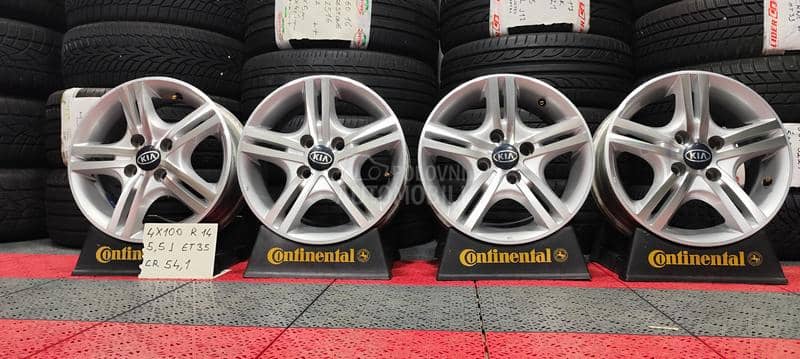 Aluminijumske felne  14" 4 x 100