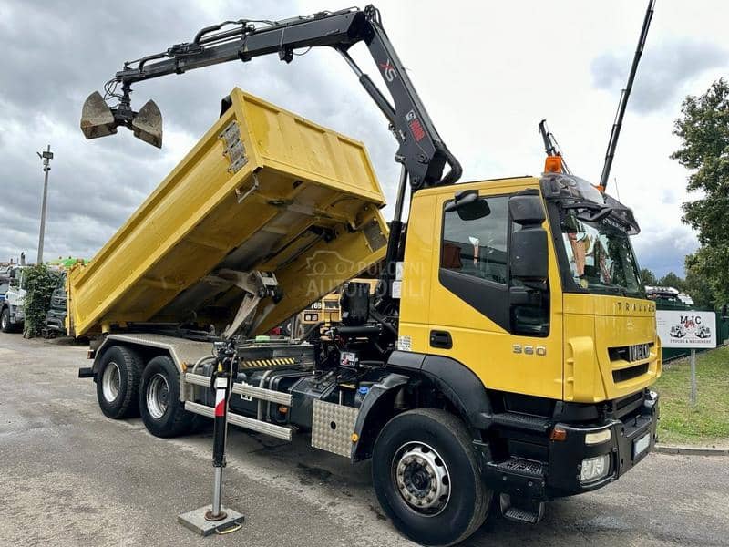 Iveco Trakker 360/Kiper/Kran