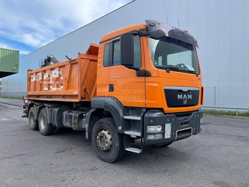 MAN TGS 26.360 6x4/Kiper/Kran