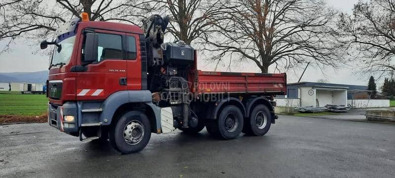 MAN TGS 26.440 6x4/Kiper/Kran