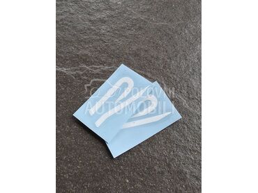 R Rline nalepnice kocnica NOVO za Volkswagen Ostalo