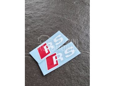 RS nalepnice kocnica NOVO za Audi Ostalo