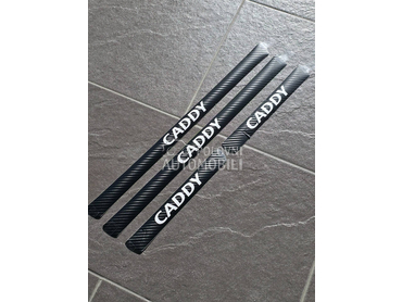 Karbon nalepnice pragova NOVO za Volkswagen Caddy