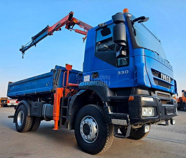 Iveco Trakker 4x4/Kiper/Kran