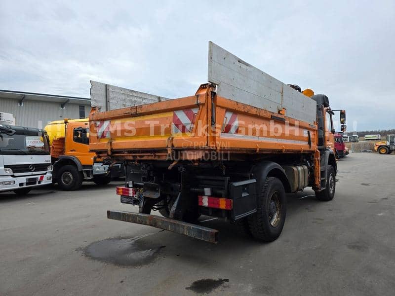 Mercedes Benz Axor 1829 4X4/Kiper/Kran