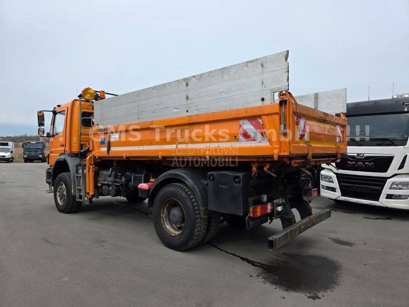Mercedes Benz Axor 1829 4X4/Kiper/Kran