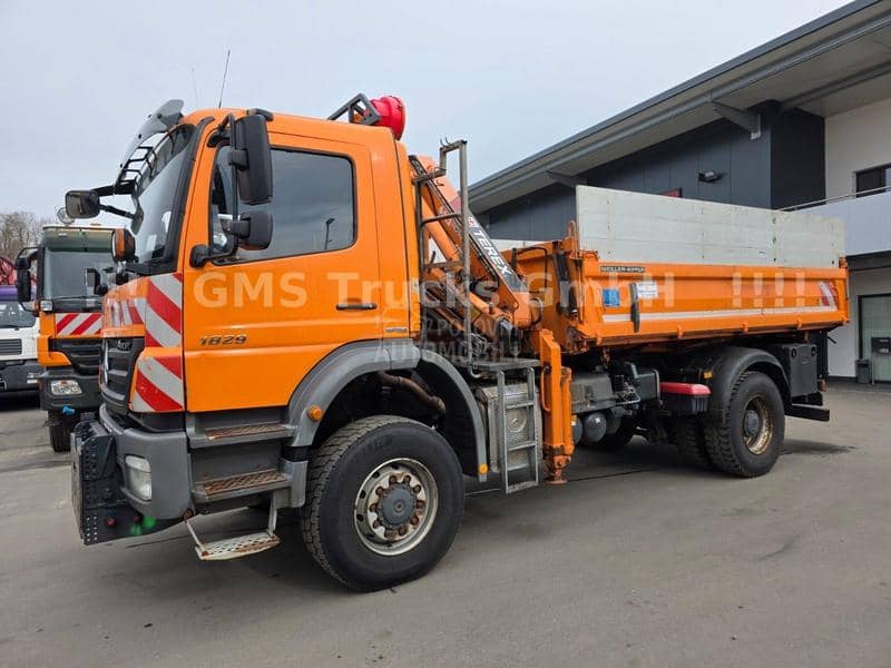 Mercedes Benz Axor 1829 4X4/Kiper/Kran