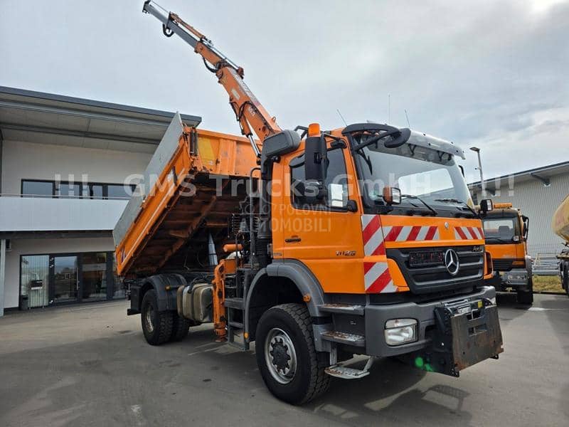 Mercedes Benz Axor 1829 4X4/Kiper/Kran