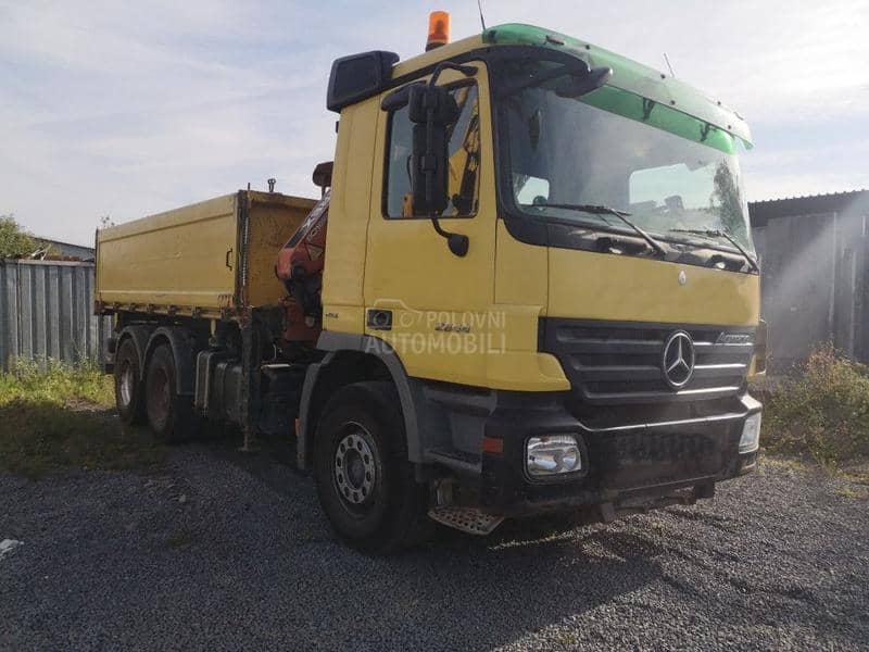 Mercedes Benz Actros 2644/Kiper/Kran