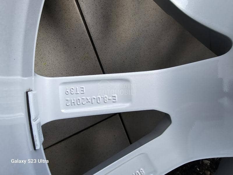 Aluminijumske felne ORIGINAL AUDI 20" 5 x 112