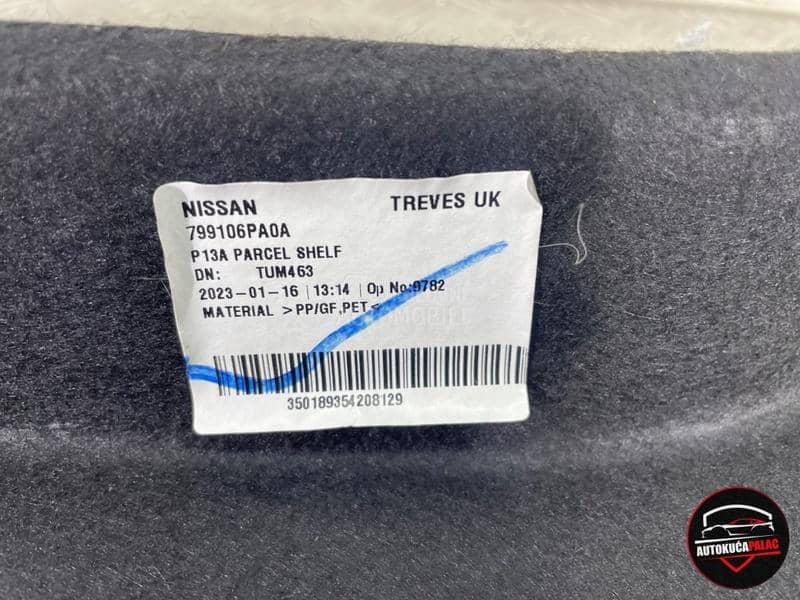 ROLETNA POLICA DASKA GEPEKA