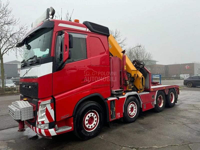 Volvo FH 500 8X4/Tegljač/Kran
