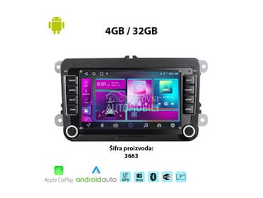 VW Android Multimedia za Volkswagen Golf 4, Golf 5, 183 ...