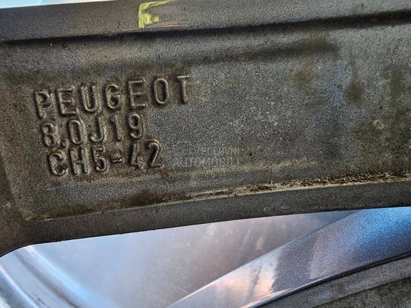 Aluminijumske felne 508 C5 RCZ 19" 5 x 108