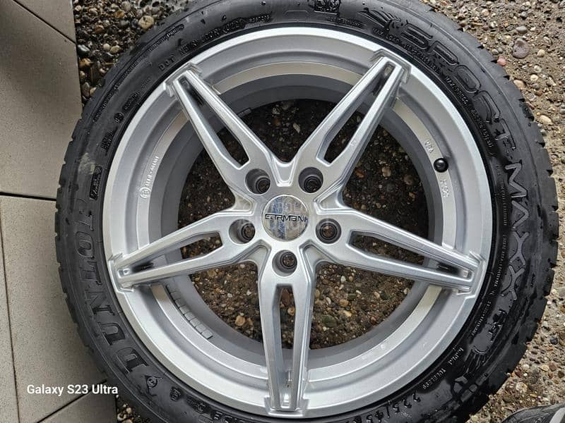 Aluminijumske felne TOP NOV SET CARMANI 17" 5 x 112
