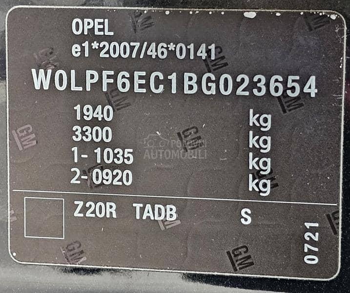 Opel Astra J 1.4b TURBO SPORT