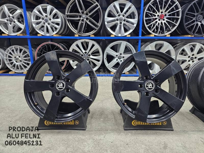 Aluminijumske felne SKODA 17" 5 x 112