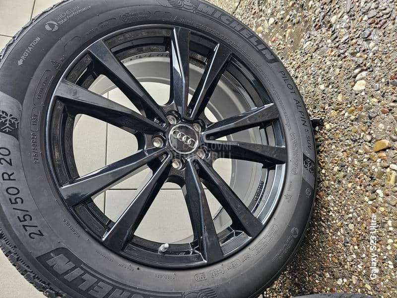 Aluminijumske felne TOP.SET AUDII 20" 5 x 112