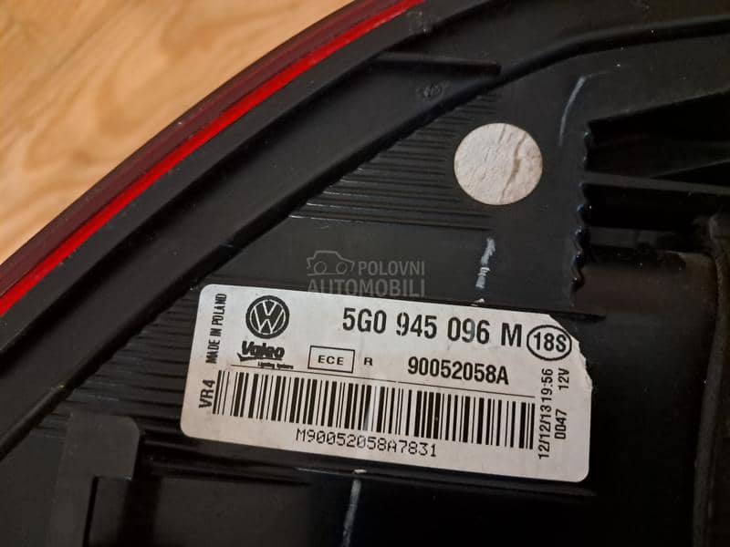 Golf  7 lampa
