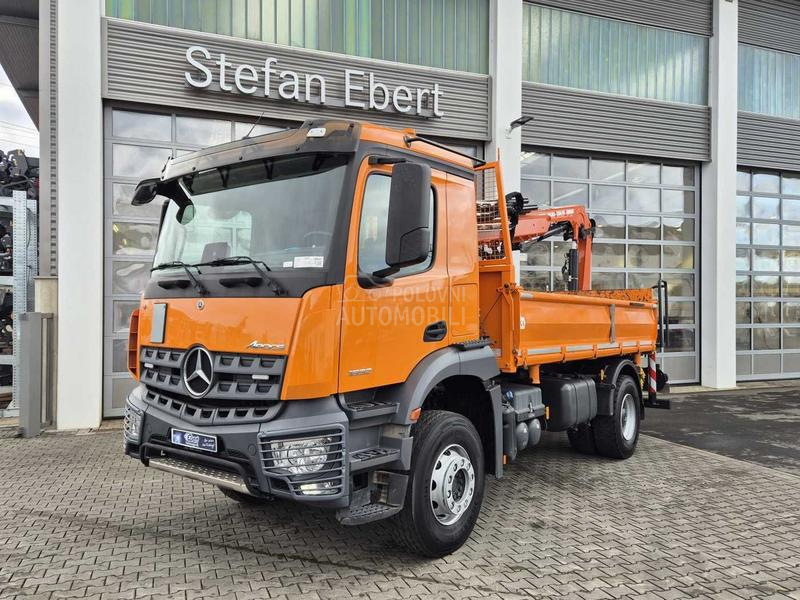 Mercedes Benz Arocs 1832/Kran/Kiper
