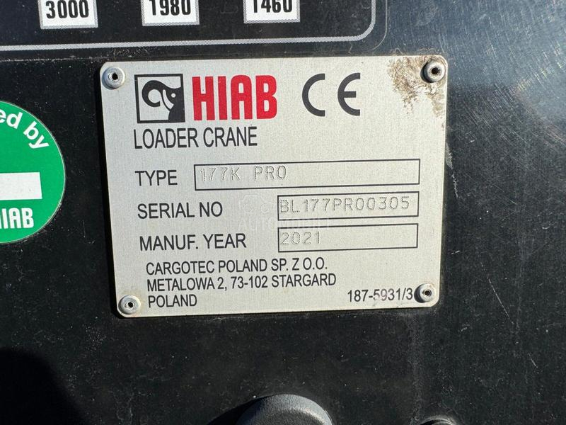 Scania R500 6x2/Kran/Platform