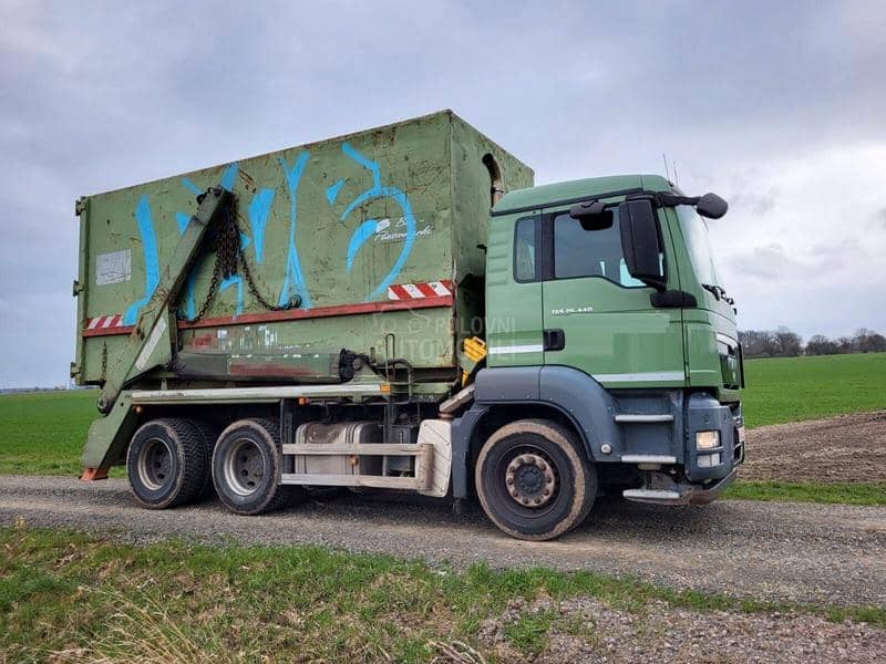 MAN TGS 26.440 6x4/Kontejner