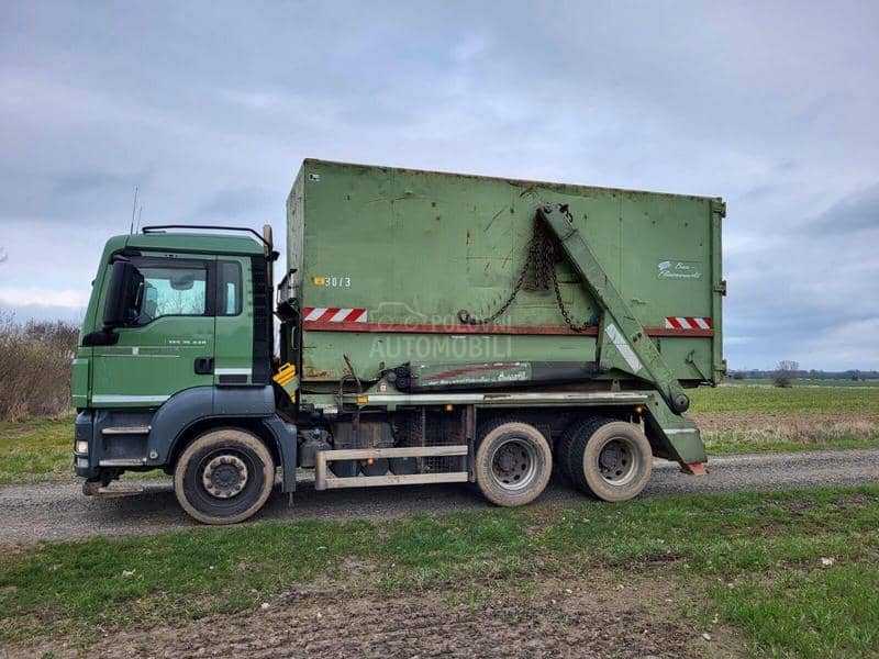MAN TGS 26.440 6x4/Kontejner
