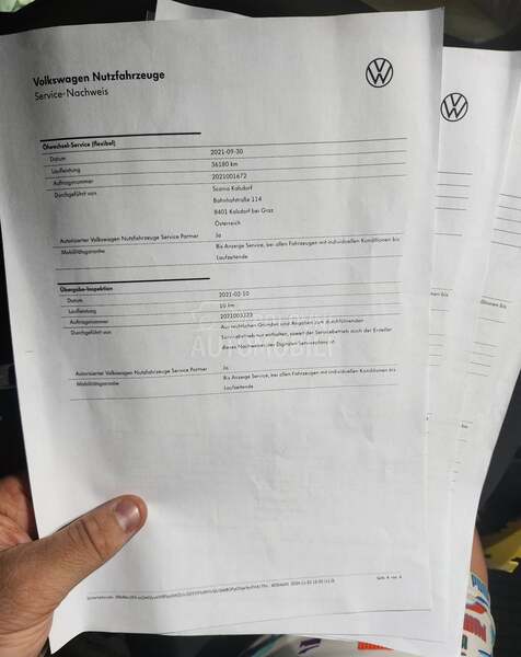 Volkswagen Crafter RAMPA 5t NOVO