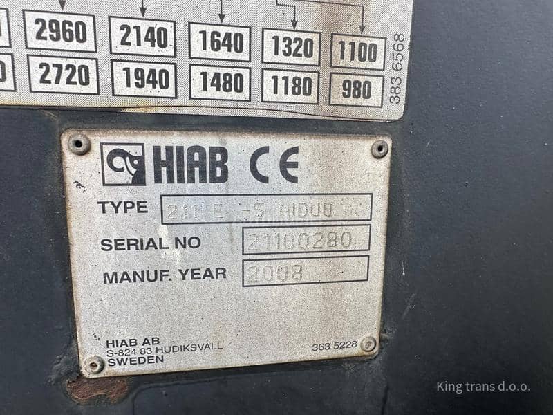 MAN Tgs 26400 Kran Hiab 211