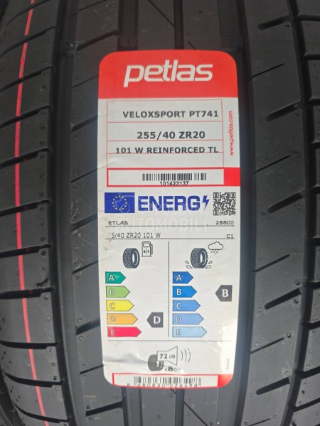 Petlas 255/40 R20 Letnja