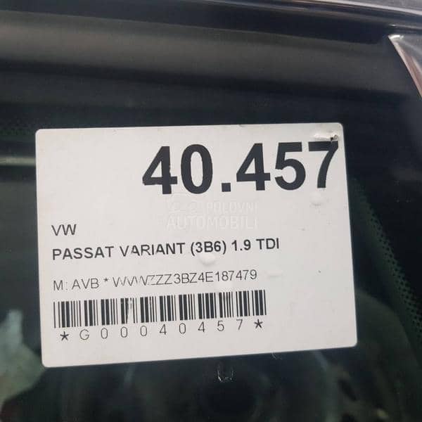 Volkswagen Passat B5.5 2004 -  kompletan auto u delovima