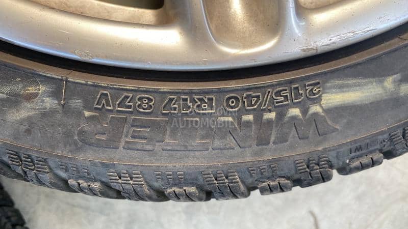 Aluminijumske felne BBS 17" 5 x 100