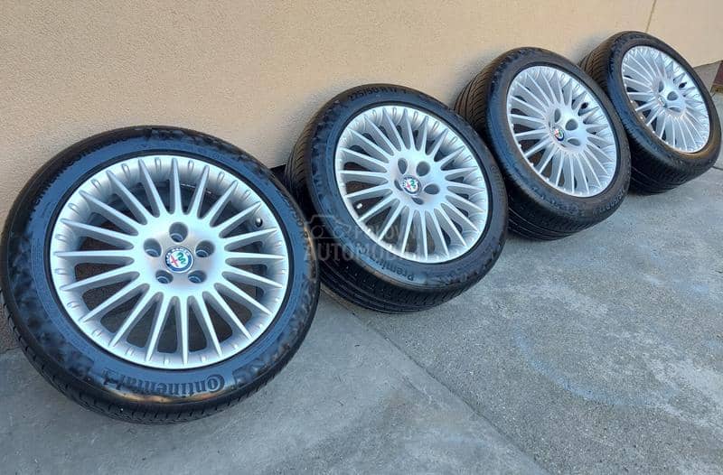 Aluminijumske felne MULTISPOKE SA GUMAMA 17" 5 x 110
