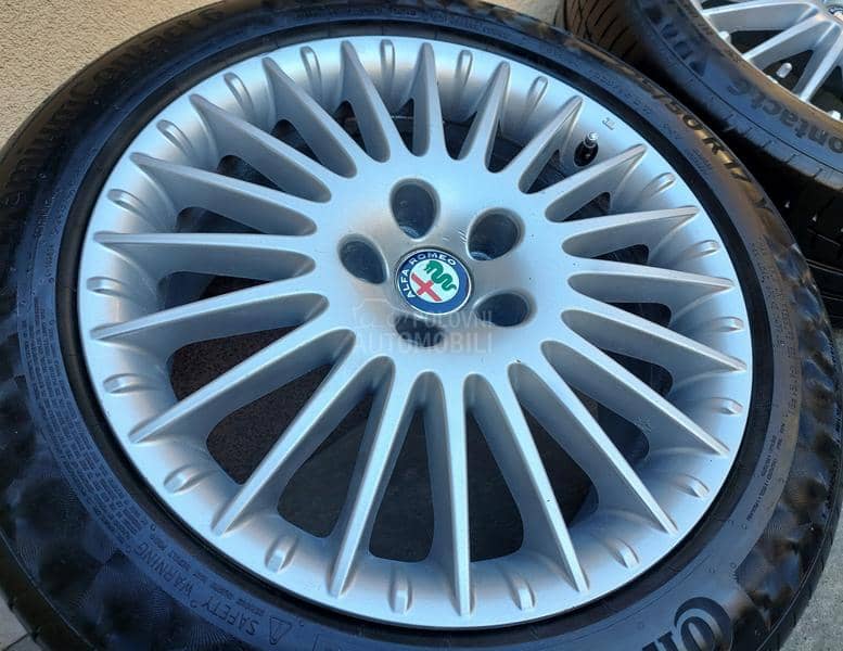 Aluminijumske felne MULTISPOKE SA GUMAMA 17" 5 x 110