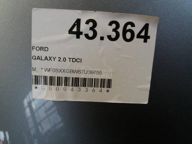 Ford S-Max 2007 -  kompletan auto u delovima