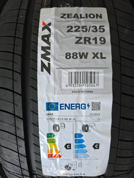 Zmax 225/35 R19 Letnja