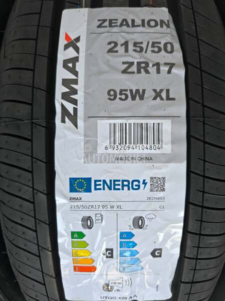 Zmax 215/50 R17 Letnja