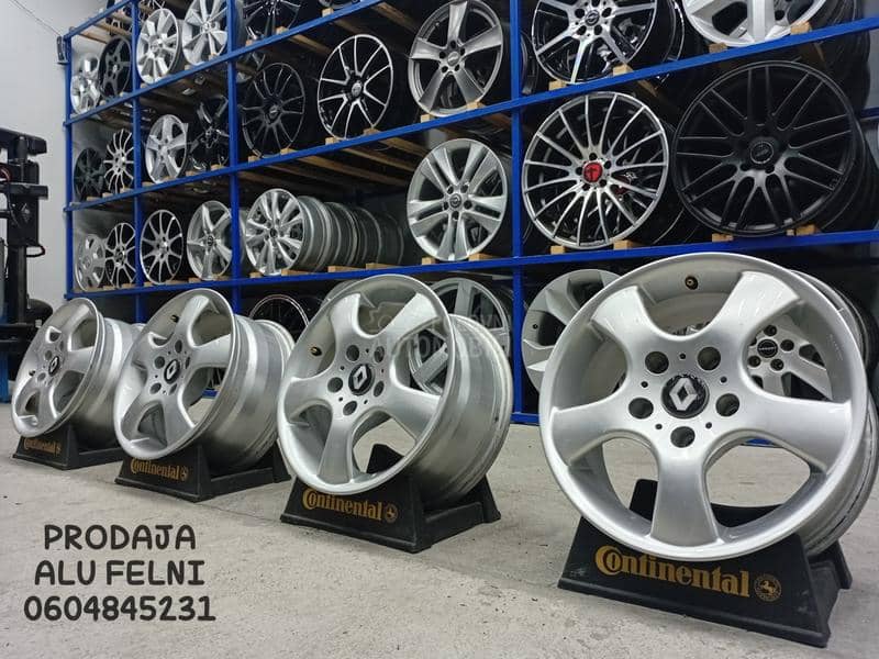 Aluminijumske felne RENAULT 15" 5 x 114.3
