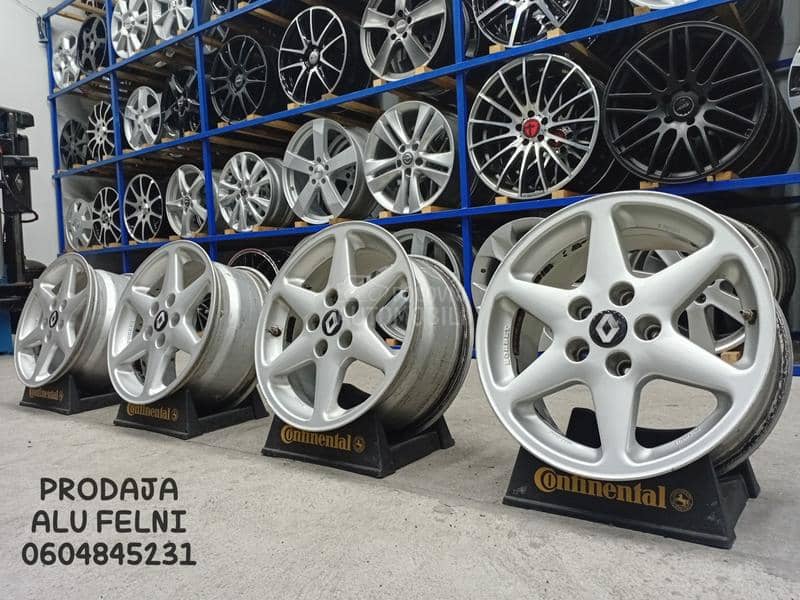 Aluminijumske felne RENAULT 16" 5 x 114.3