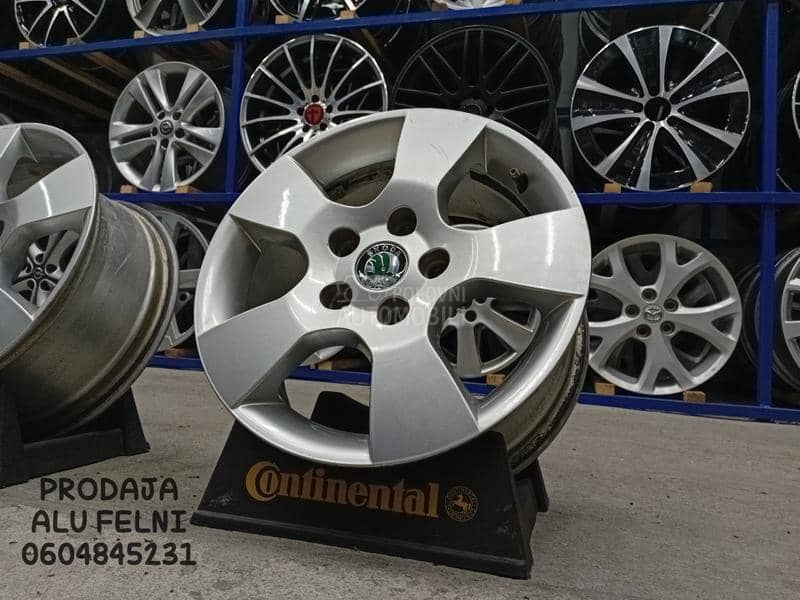 Aluminijumske felne SKODA 15" 5 x 112
