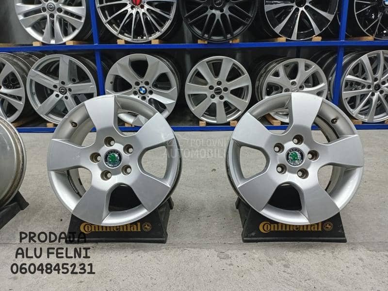 Aluminijumske felne SKODA 15" 5 x 112