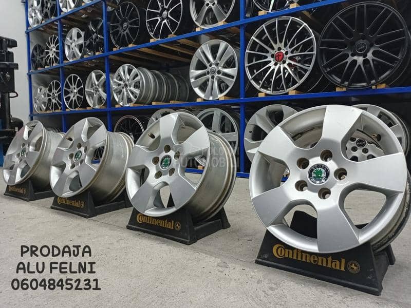 Aluminijumske felne SKODA 15" 5 x 112