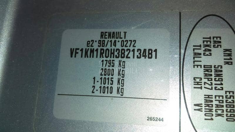Renault Megane 2007 -  kompletan auto u delovima