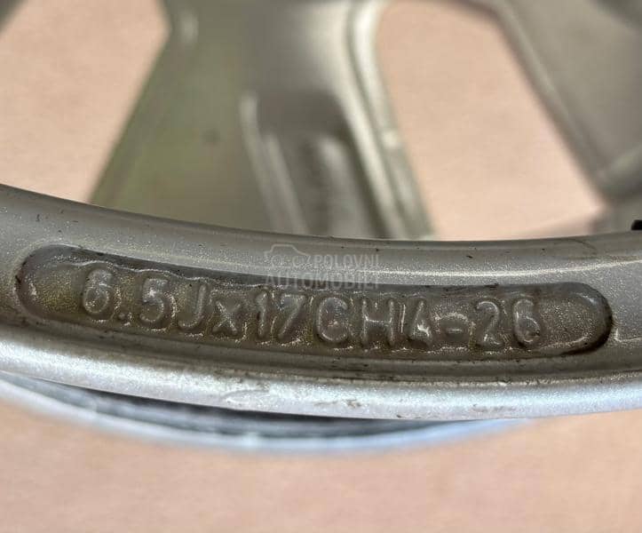 Aluminijumske felne  17" 4 x 108