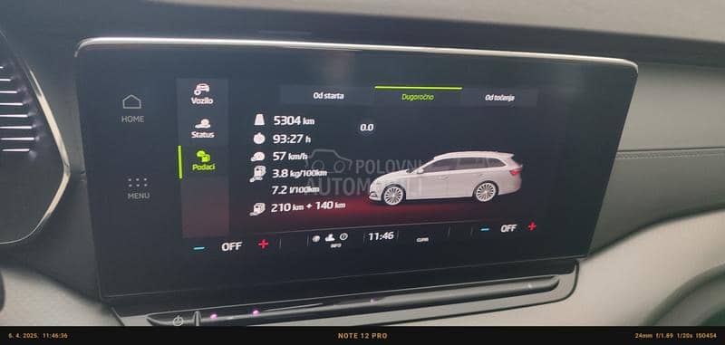 Škoda Octavia G-Tec Virtual DSG